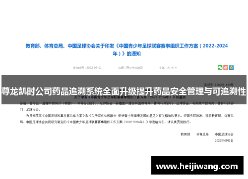 尊龙凯时公司药品追溯系统全面升级提升药品安全管理与可追溯性